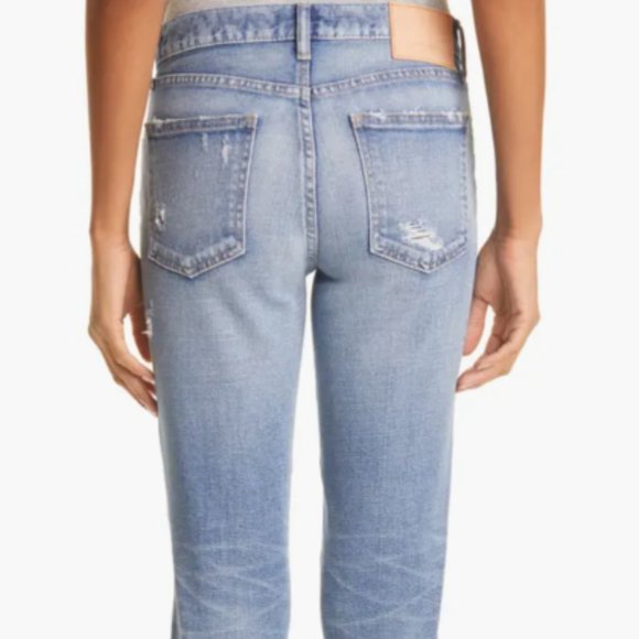 ***MOUSSY Gleedsville Distressed Skinny Jeans***